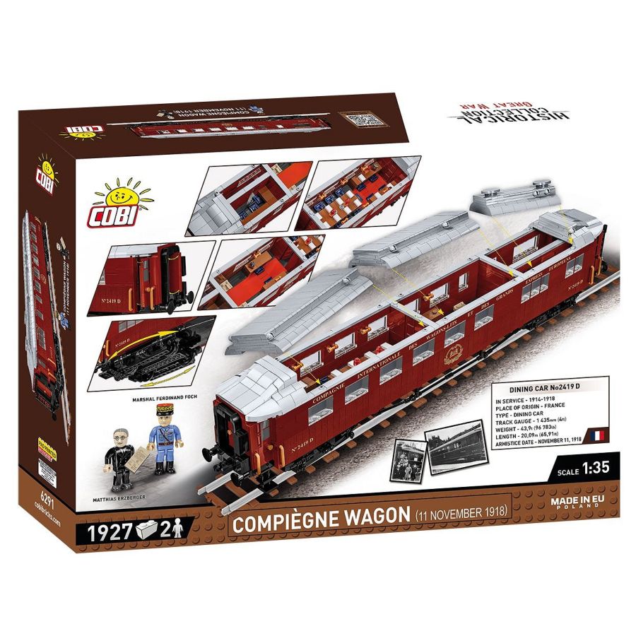 Trains - 1918 Compiegne Wagon (1927 Pcs)
