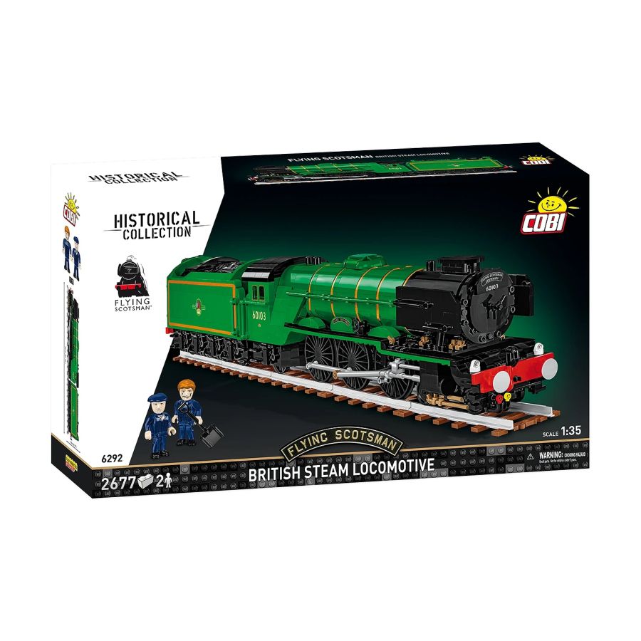 Trains - Flying Scotsman Steam Locomotive Construction Set (2677 Pieces)
