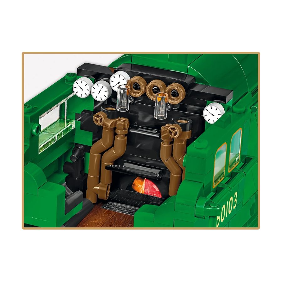 Trains - Flying Scotsman Steam Locomotive Construction Set (2677 Pieces)