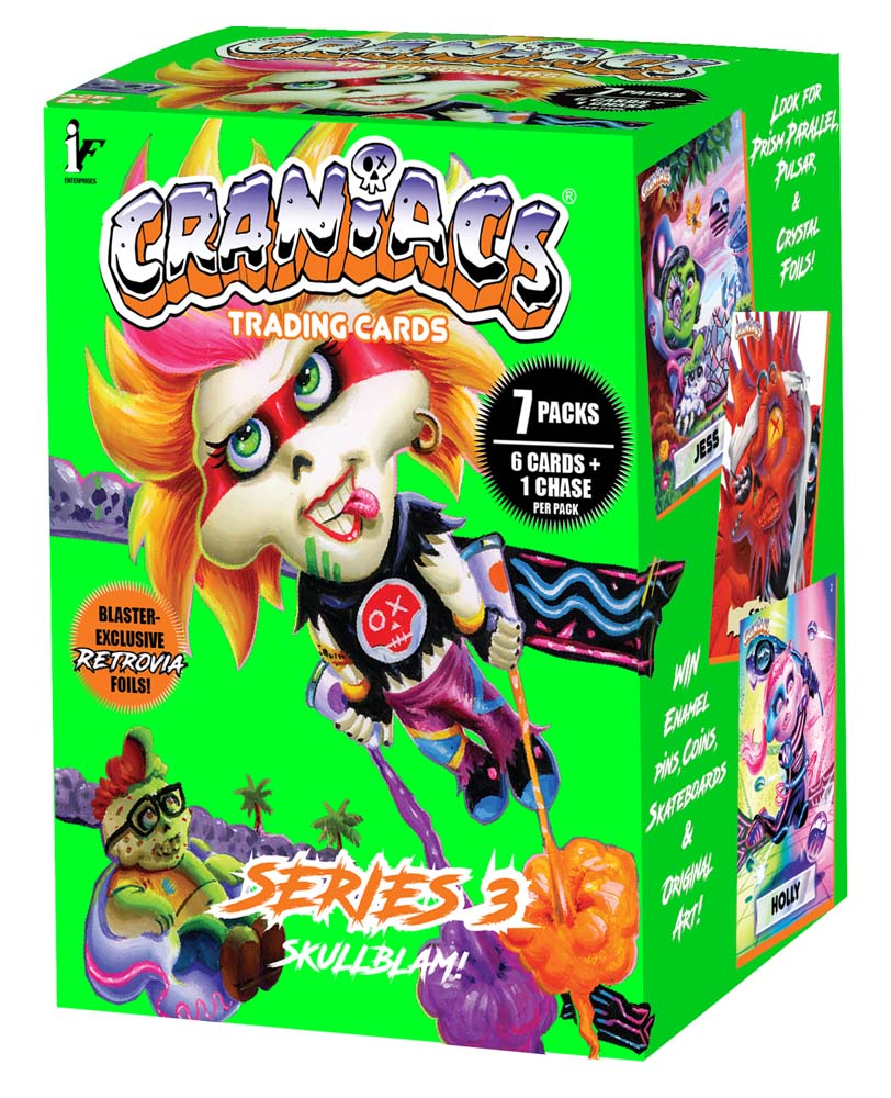 Craniacs Trading Cards Blaster Box Series 3 | Ozzie Collectables