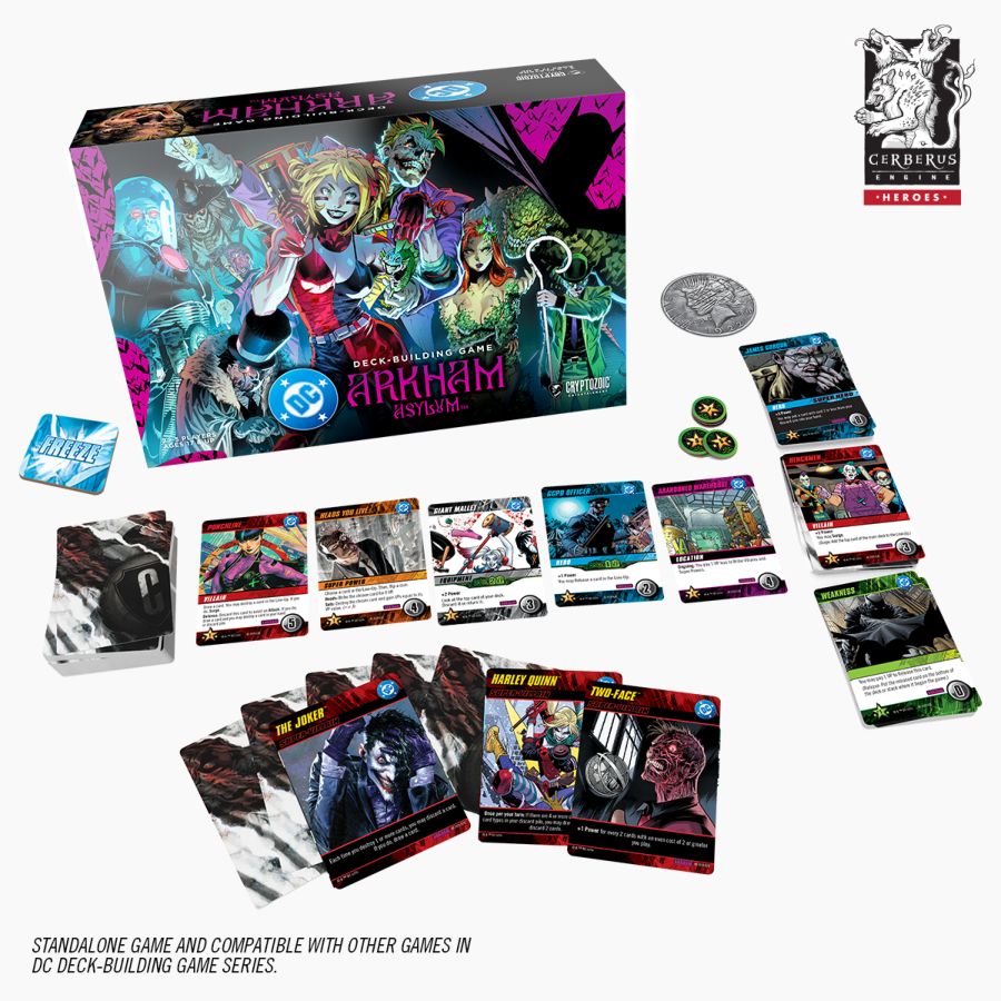 Batman: Arkham Asylum - Deck Building Game