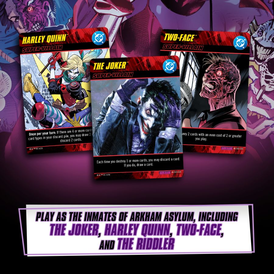 Batman: Arkham Asylum - Deck Building Game