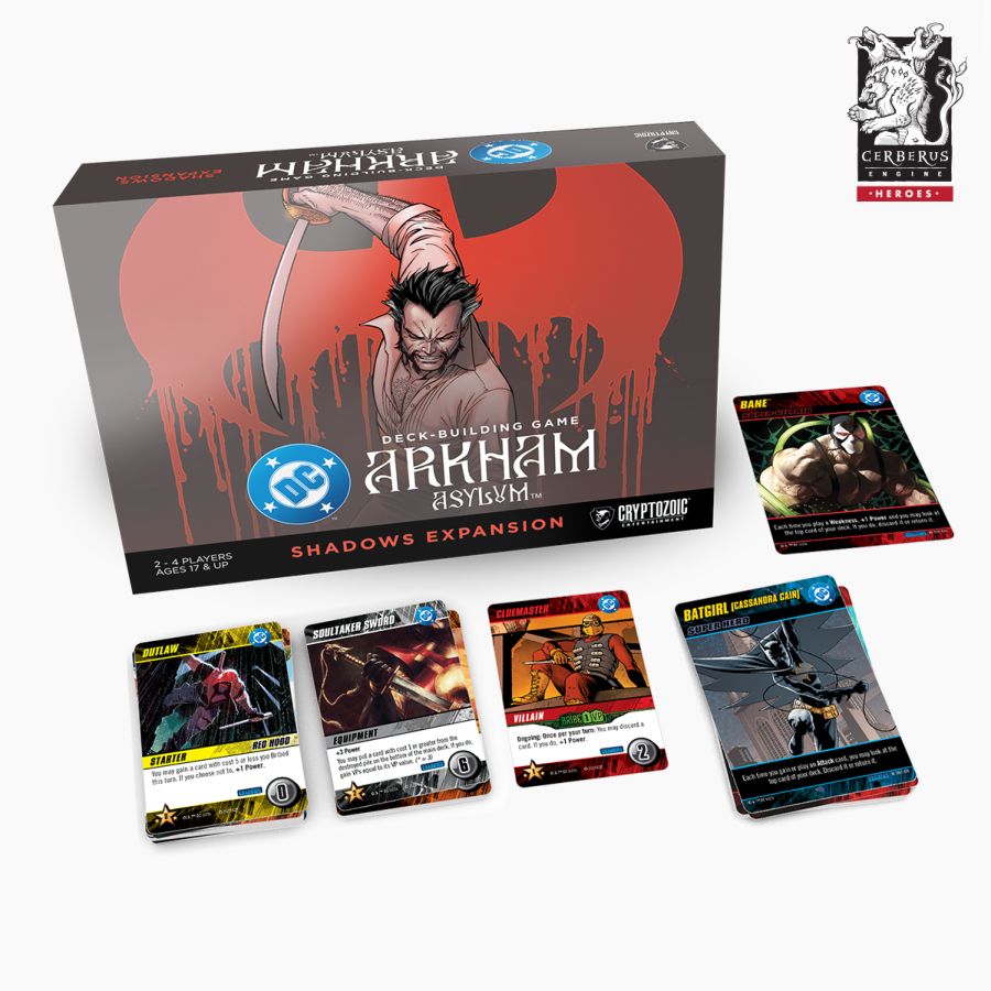 Batman: Arkham Asylum - Deck Building Game Shadows Expansion
