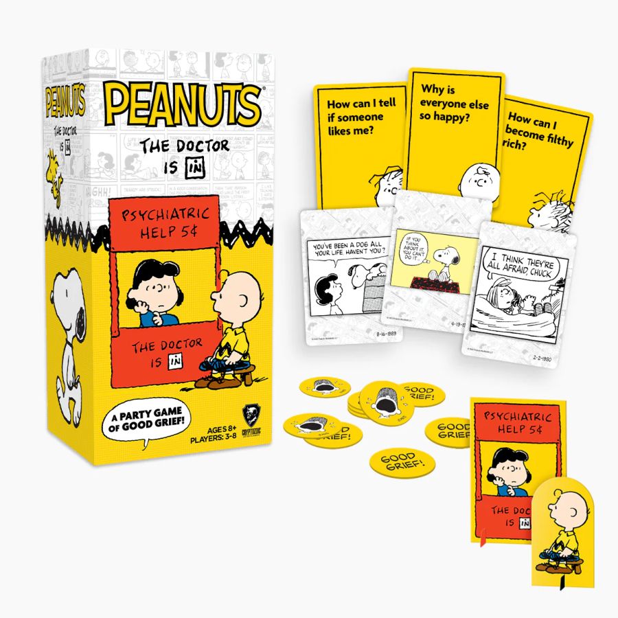 Peanuts - The Doctor is in Card Game