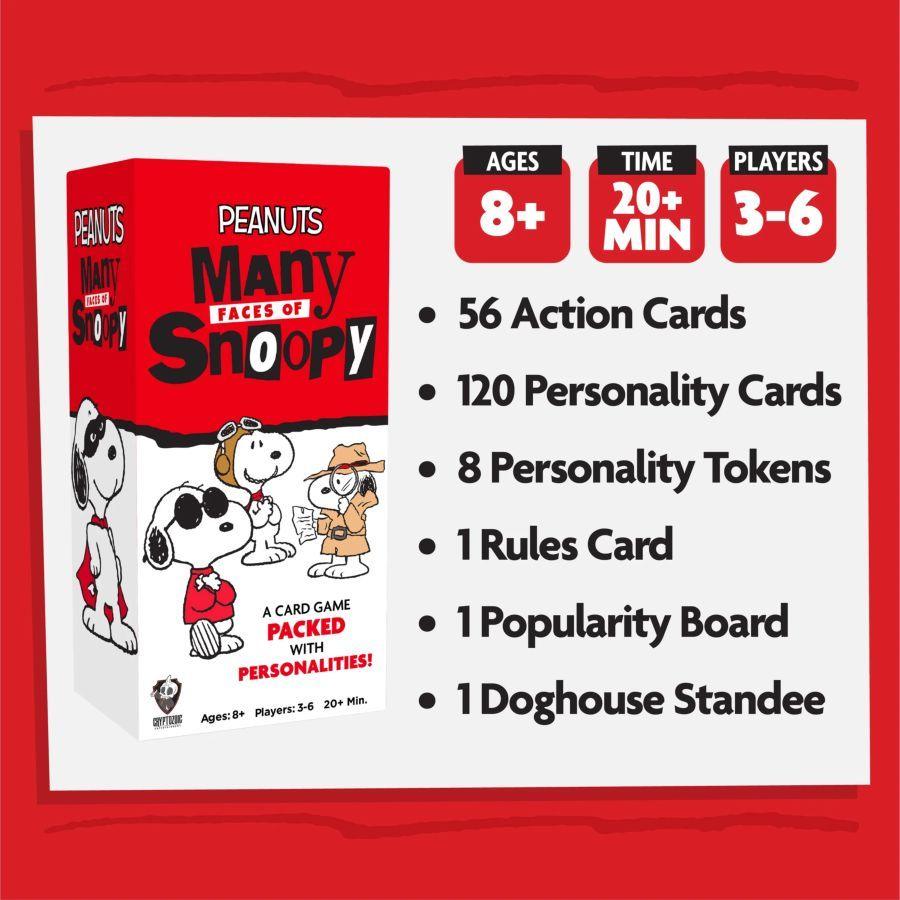 Peanuts - Many Faces of Snoopy Game