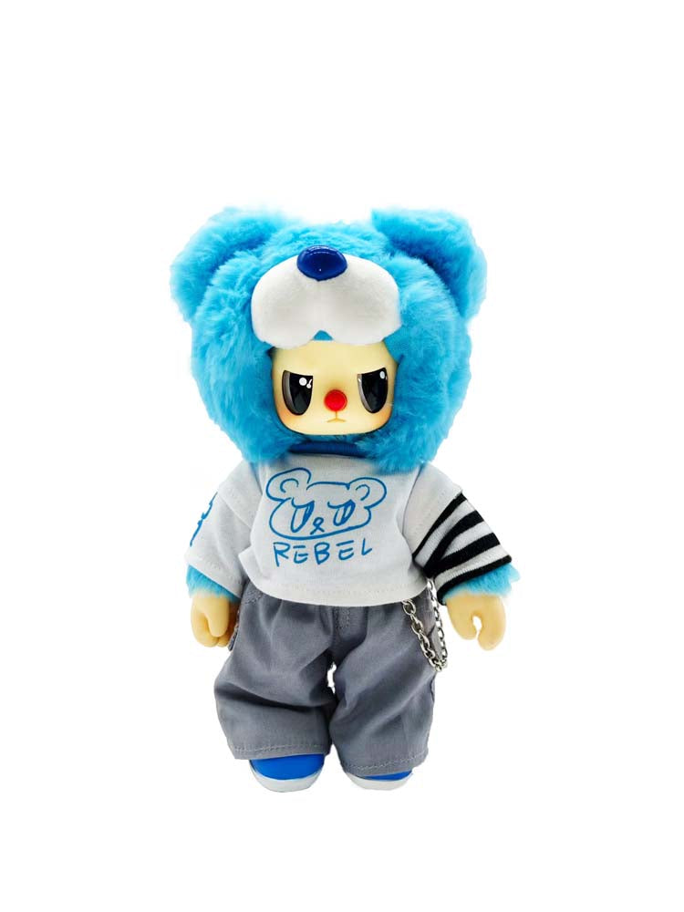 Rebel Bear Mystery Plush Collectible - Moveable Street Series