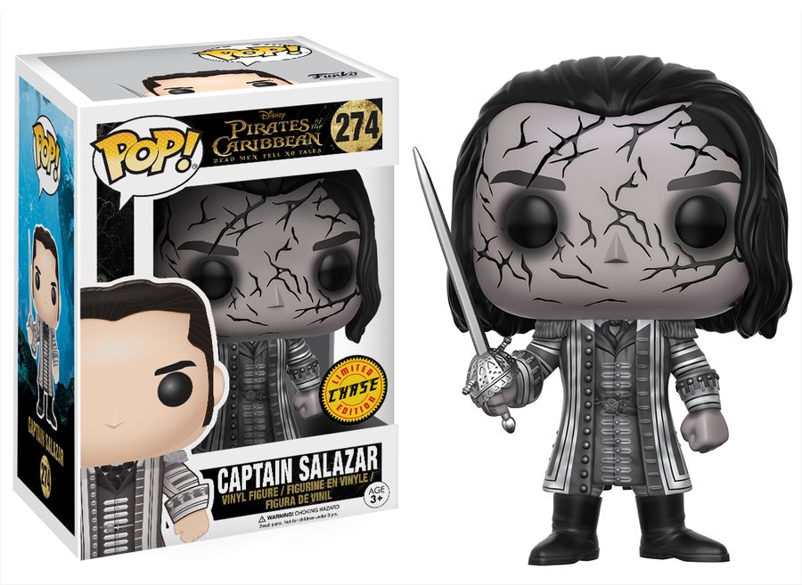 Pirates of the Caribbean 5: Dead Men Tell No Tales - Captain Salazar CHASE Pop! Vinyl #274