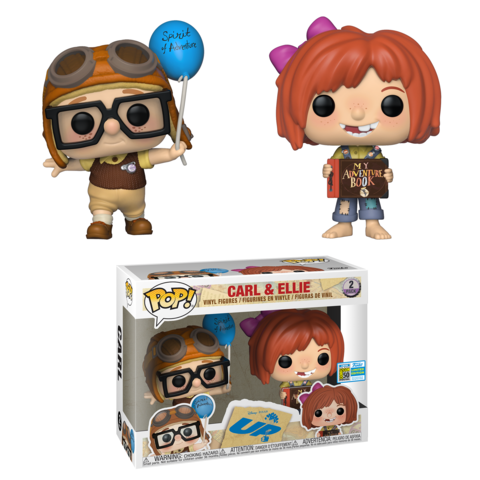 Up - Carl & Ellie 2019 Summer Convention Pop! Vinyl 2-Pack Pop Vinyl