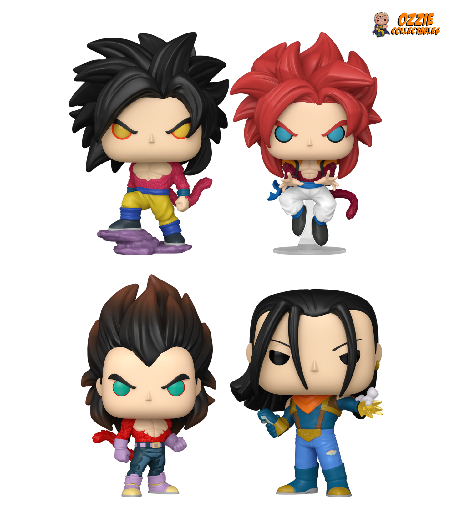 Dragon Ball: GT 2025 Bundle - 4 POP! Vinyls