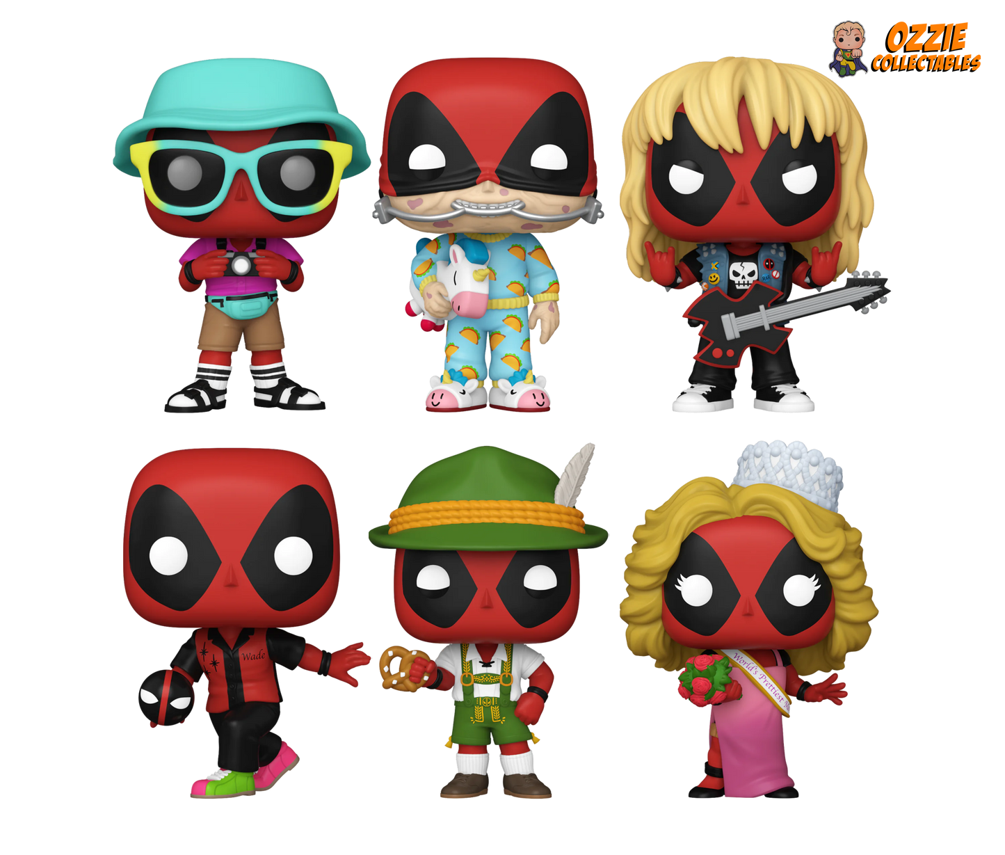 Deadpool 2024 Bundle - 6 POP! Vinyls