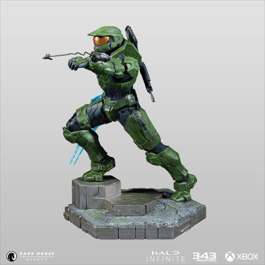 Halo Infinite - Master Chief with Grapplshot PVC Statue