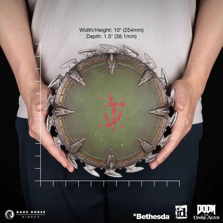 Doom: The Dark Ages - Shield Saw 10'' Wall Mount