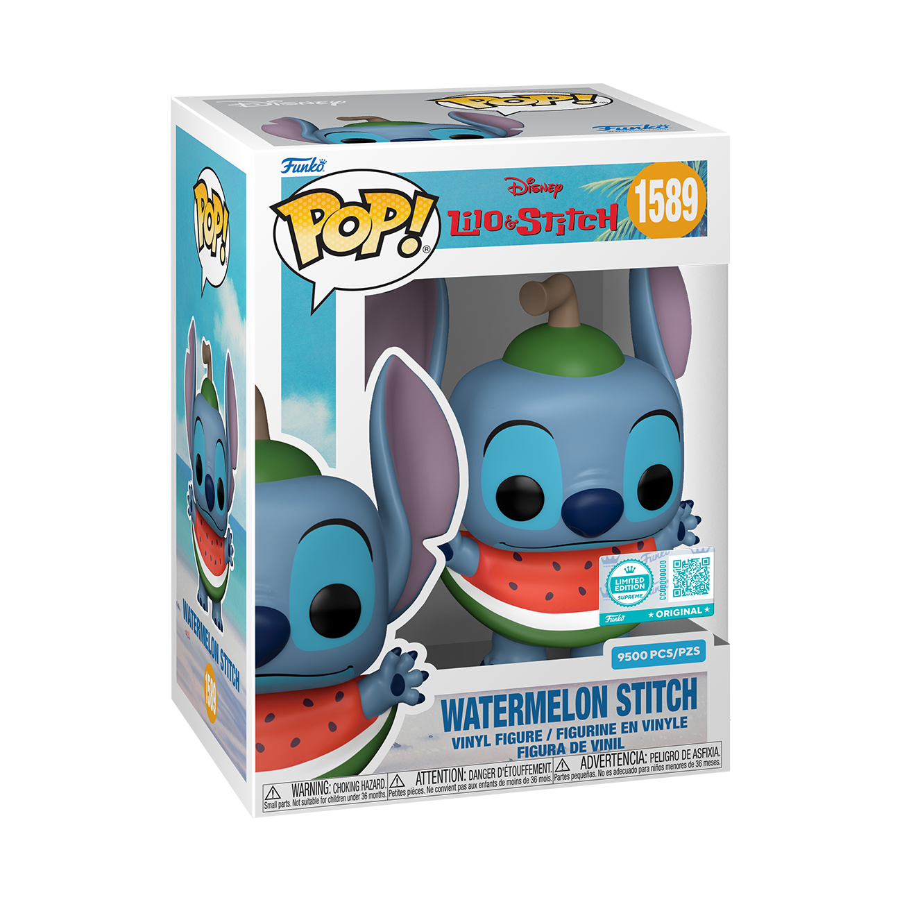 Lilo & Stitch - Stitch Watermelon Pop! Vinyl LE 9500pcs