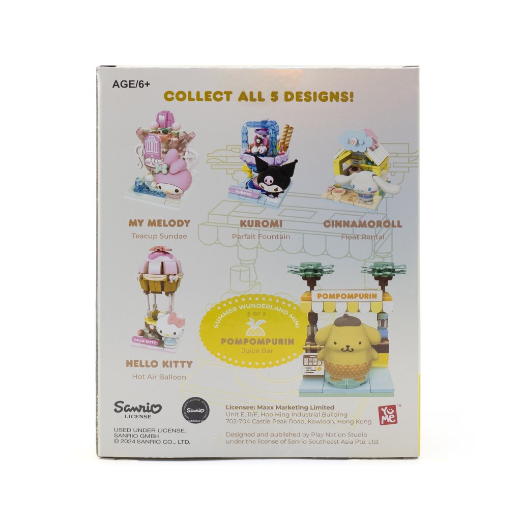 HELLO KITTY - YuMe Blocks Summer Wunderland Mini Series Asst