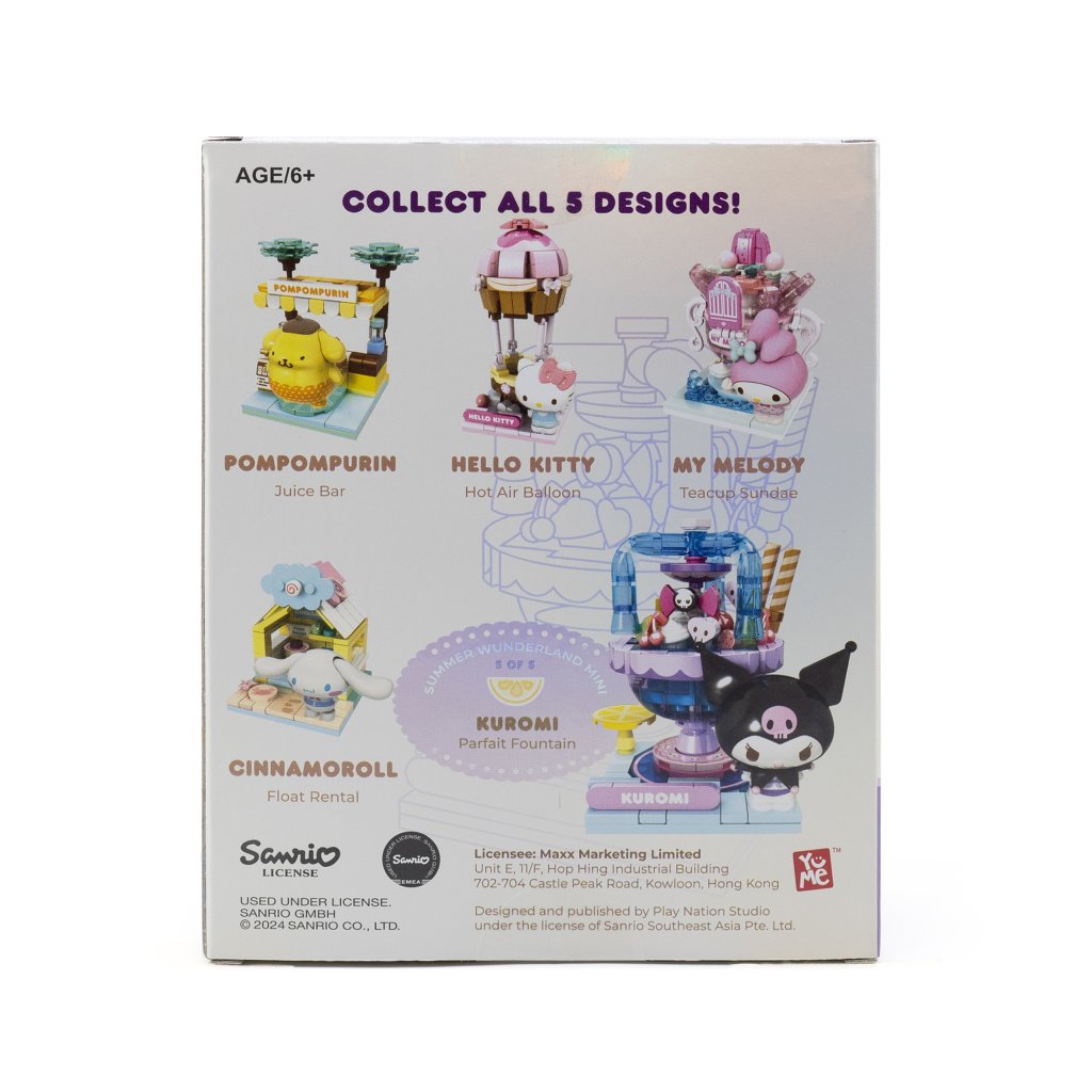 HELLO KITTY - YuMe Blocks Summer Wunderland Mini Series Asst