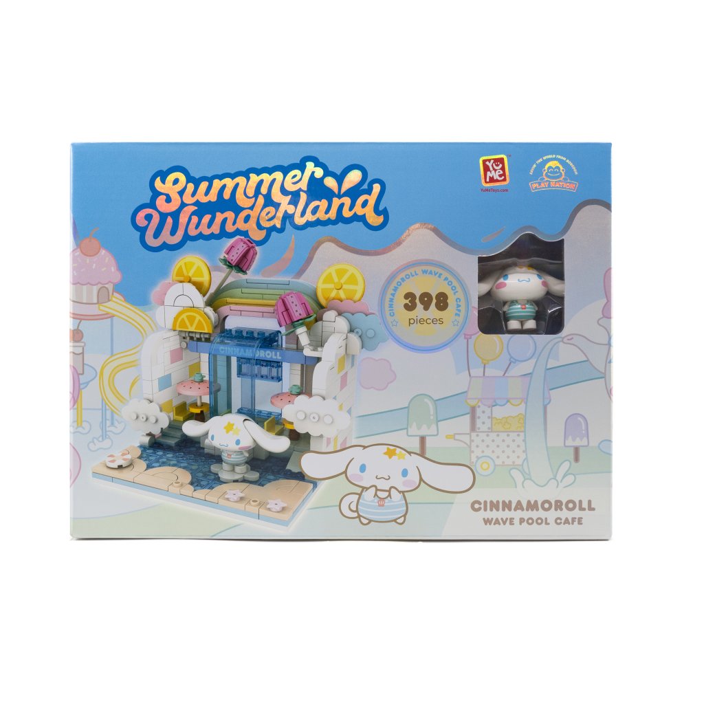 HELLO KITTY - YuMe Blocks Summer Wunderland- Cinnamoroll Wave Pool Cafe