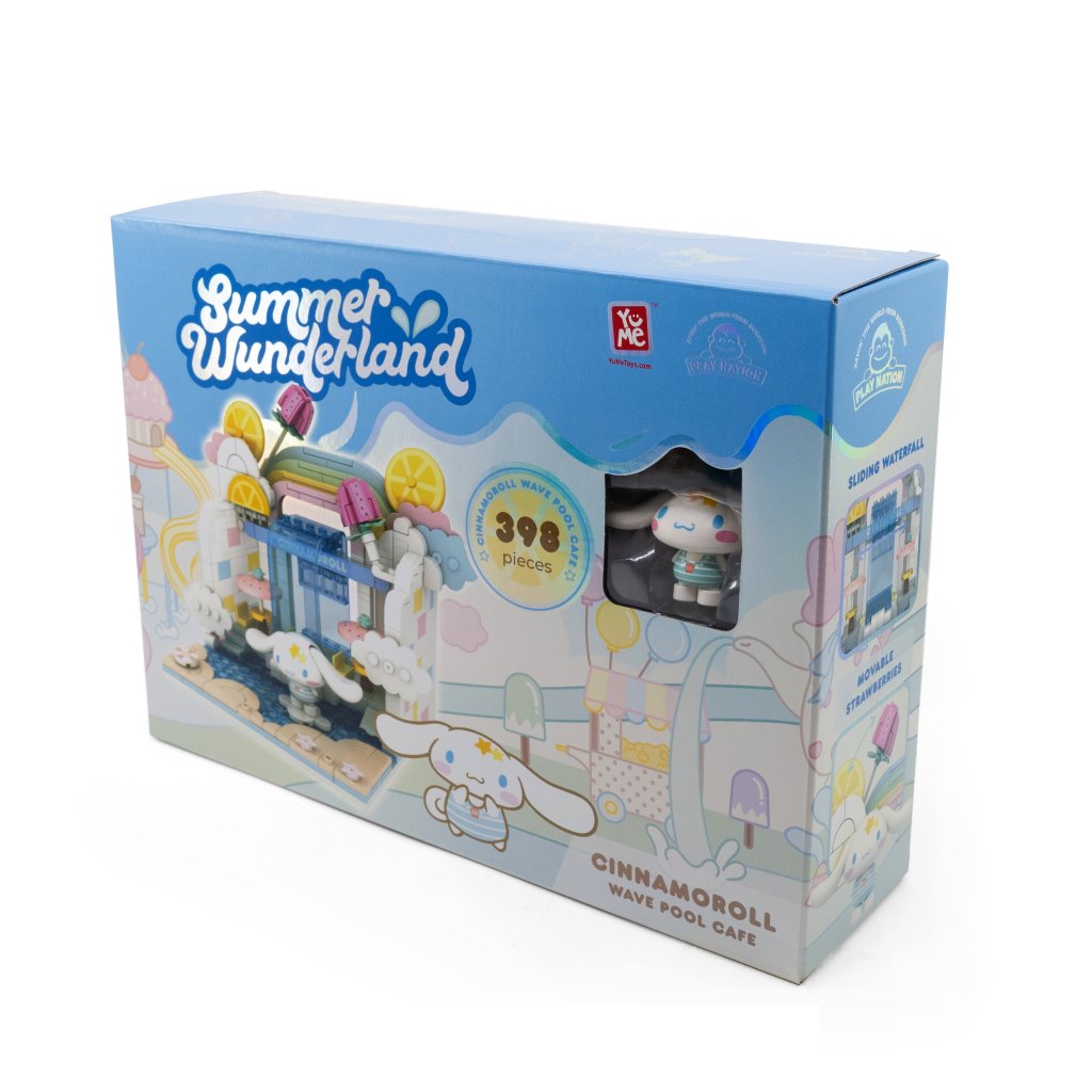 HELLO KITTY - YuMe Blocks Summer Wunderland- Cinnamoroll Wave Pool Cafe