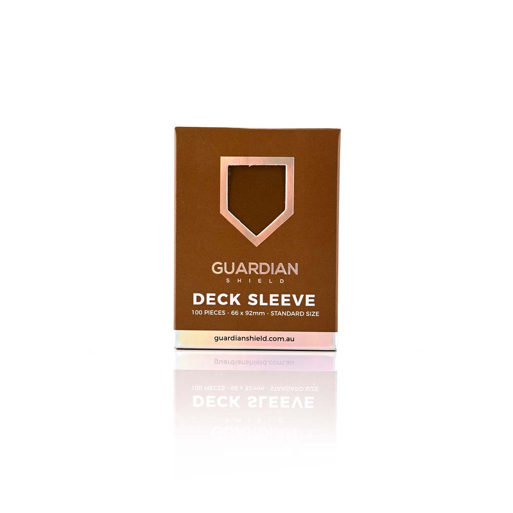 GUARDIAN SHIELD Deck Sleeves - Gold 100pk