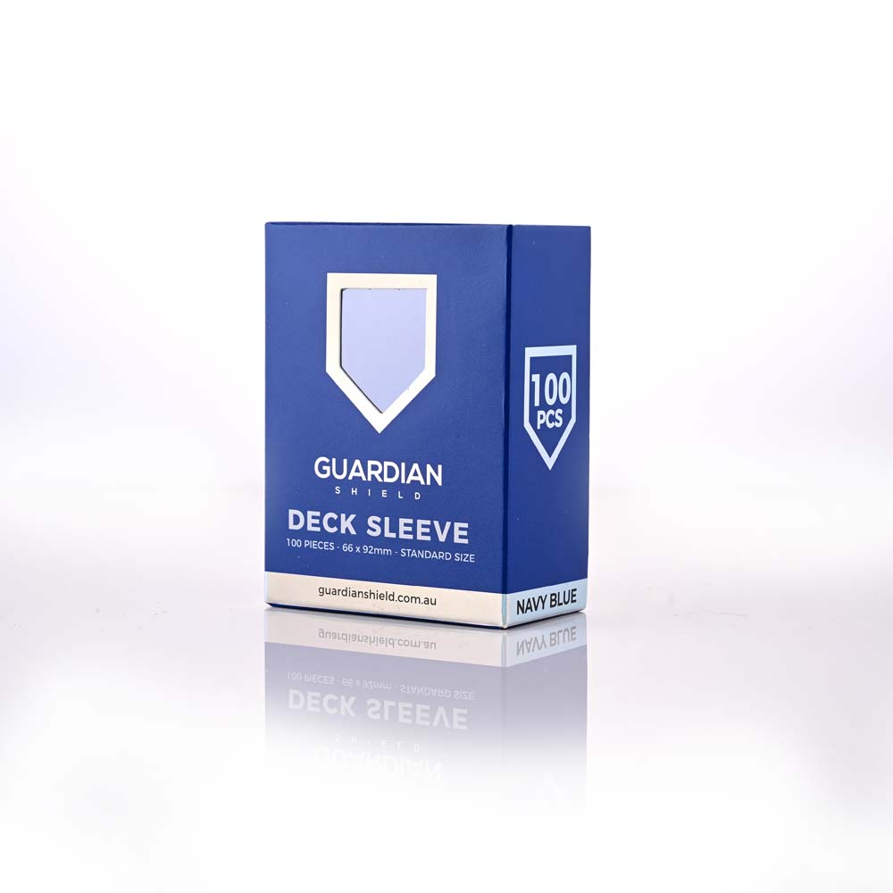 GUARDIAN SHIELD Deck Sleeves - Navy Blue 100pk