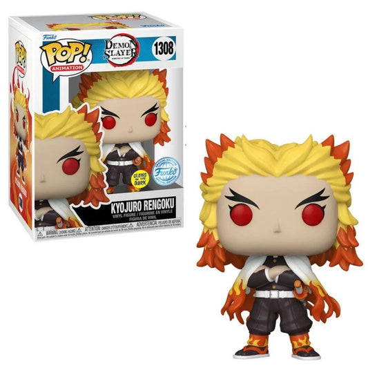 Demon Slayer - Rengoku Glow US Exclusive Pop! Vinyl #1308