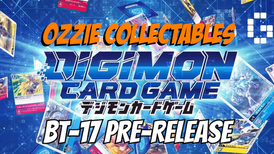 Digimon BT-17 Pre-Release Tournament 8th August 7pm