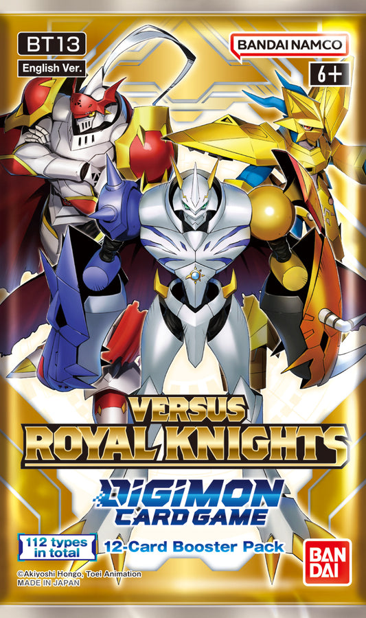 Digimon Card Game Versus Royal Knights BT13 Booster Pack