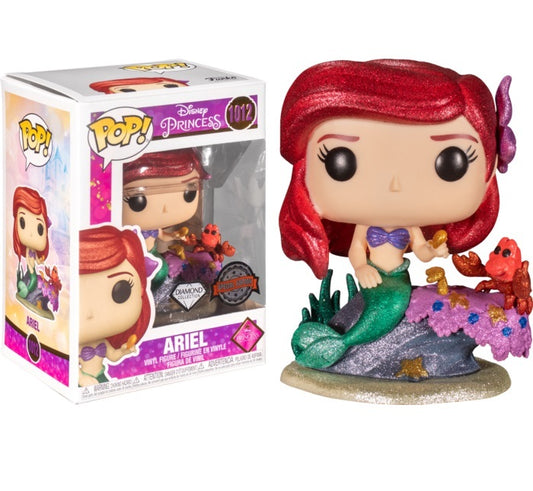 Disney Princess - Ariel Ultimate Princess Diamond Glitter US Exclusive Pop! Vinyl #1012