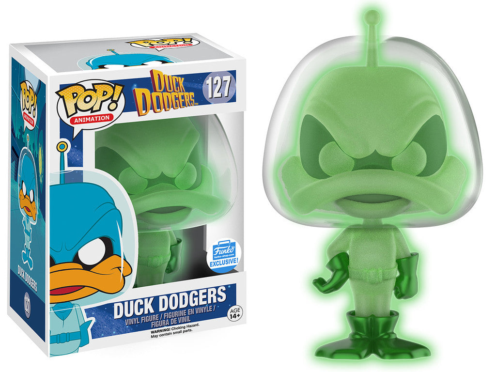 Duck Dodgers - Duck Dodgers (Glow) Funko Exclusive Pop! Vinyl #127