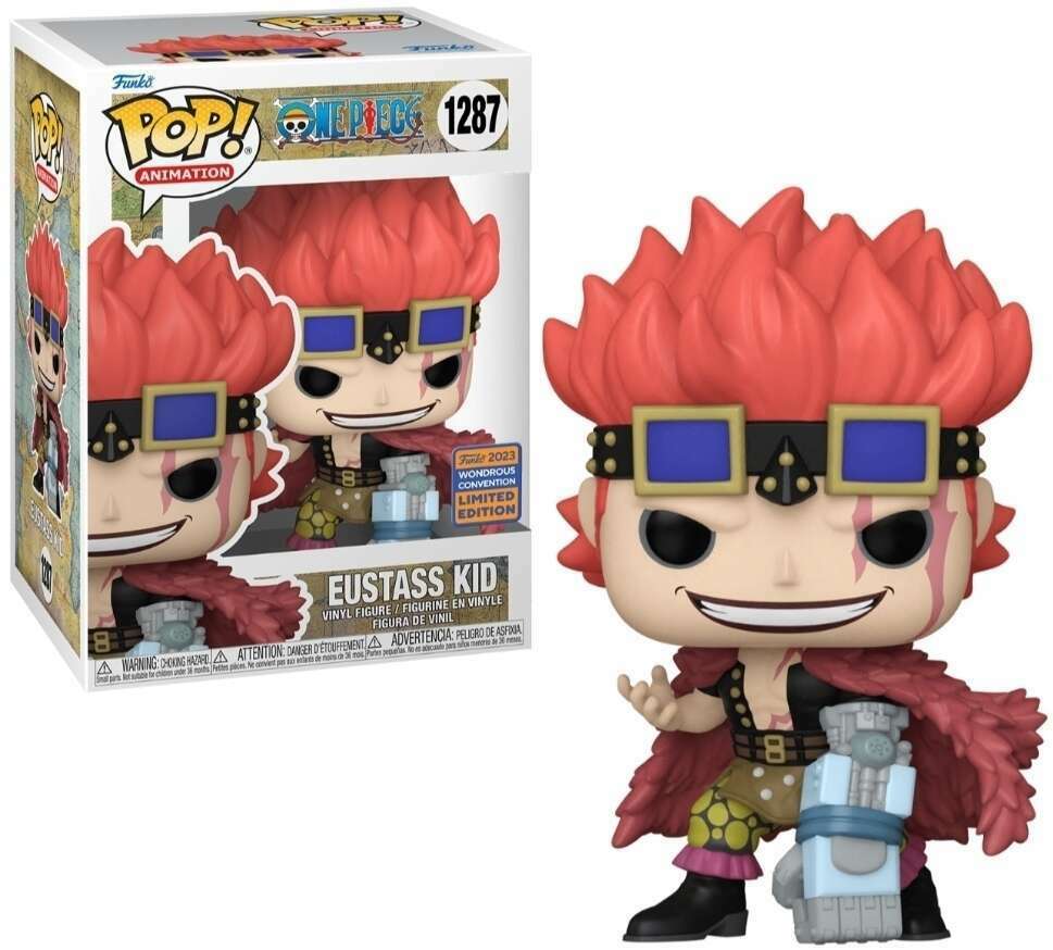 One Piece - Eustass Kid 2023 Wondrous Convention Pop! Vinyl #1287