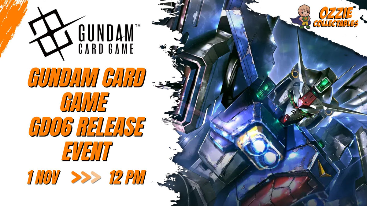 GUNDAM CARD GAME GD06 Release Event Sunday 1st November 12pm