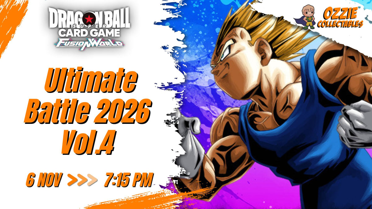 Dragon Ball Fusion World - Ultimate Battle 2026 Vol.4 Event Friday 6th November 7:15pm