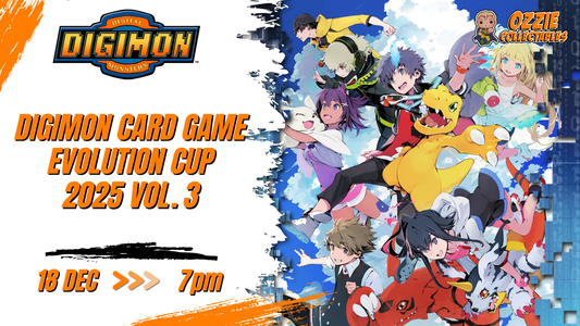 Digimon Evolution Cup Vol. 3 18th December Thursday 7pm
