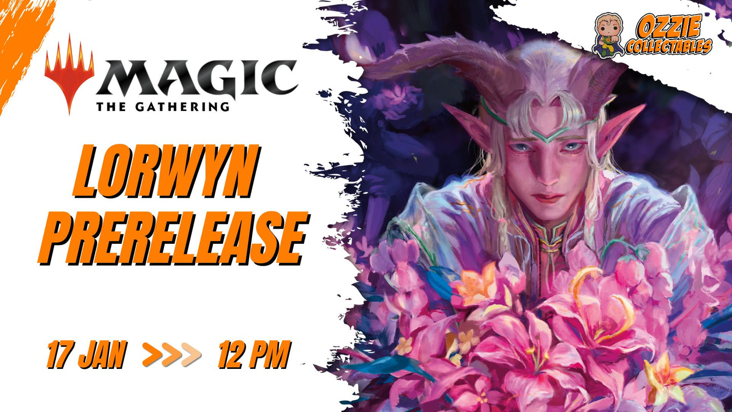 Magic: the Gathering Lorwyn Prerelease - January 17th Saturday 12pm