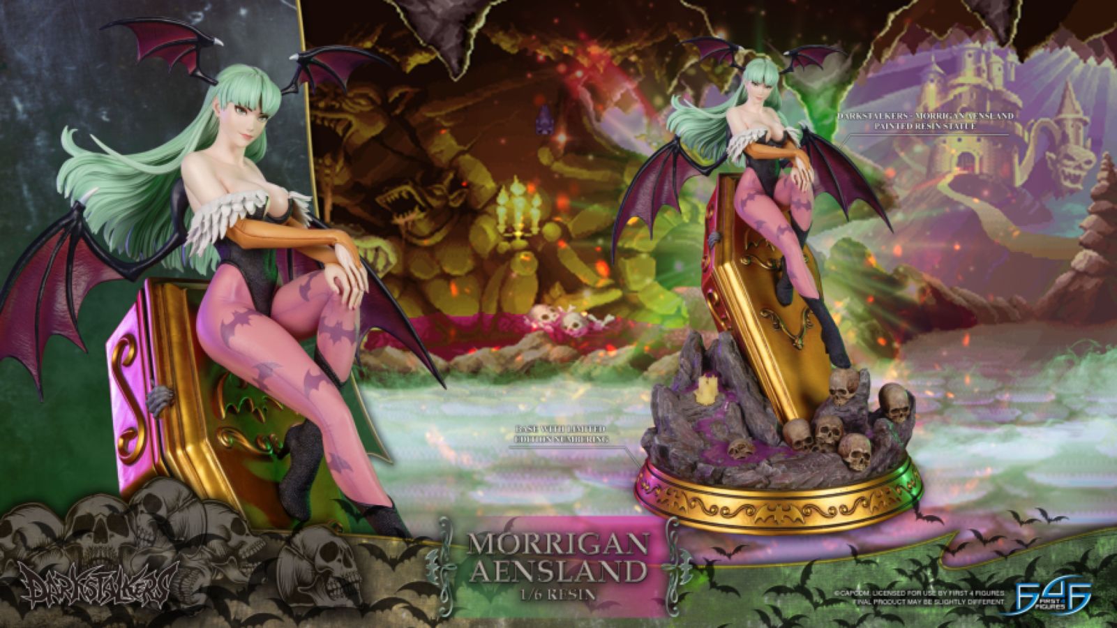 Dark Stalkers - Morrigan Aensland 1:6 Scale Statue