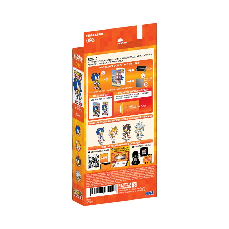 Sonic The Hedgehog - Sonic (Modern) 4.3" FIGGYZ