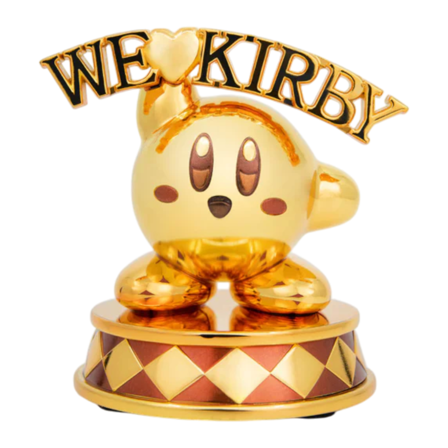 Kirby - We Love Kirby Diecast Statue [Gold Version] | Ozzie