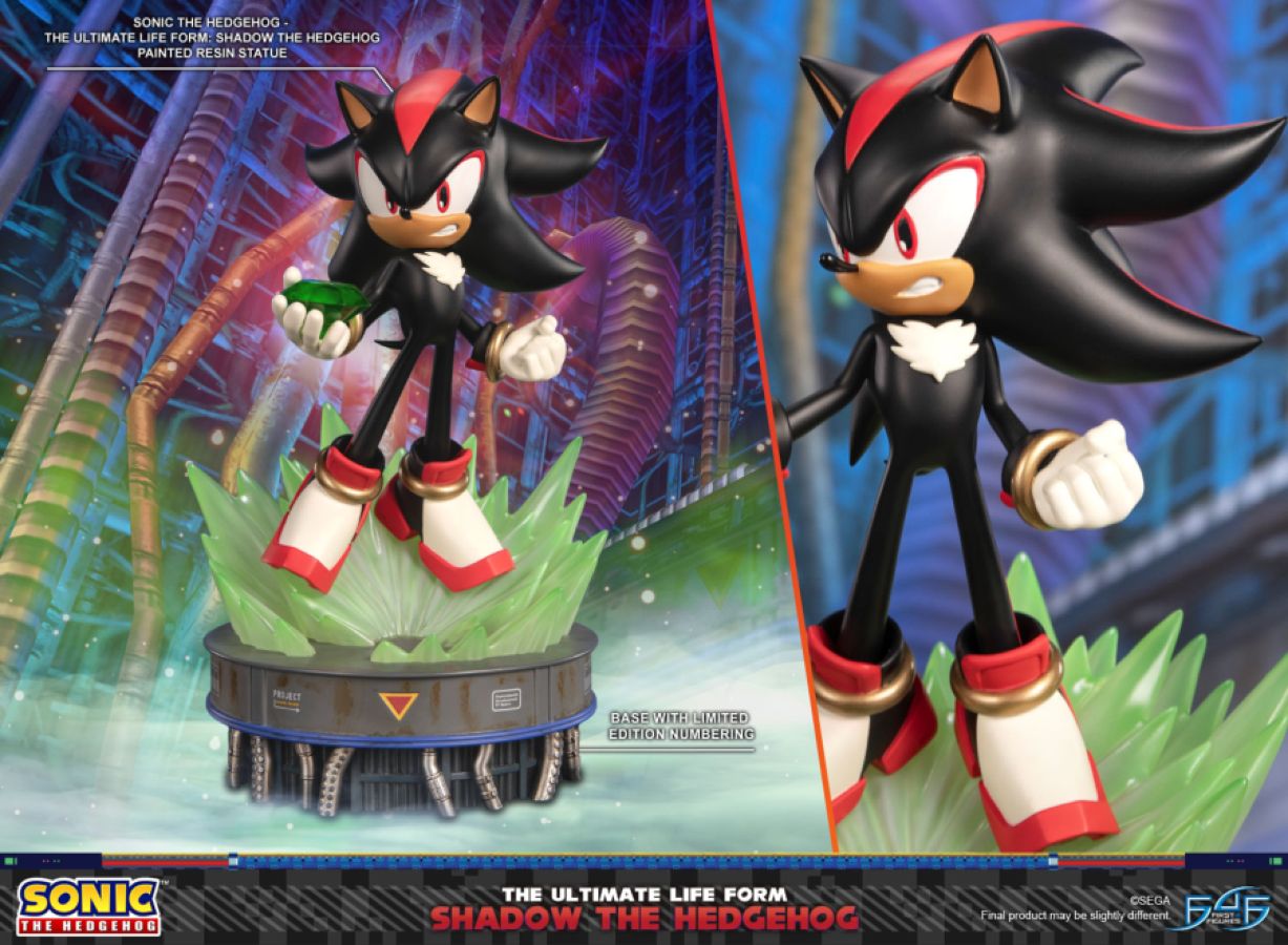 Sonic The Hedgehog - Shadow the Hedgehog: The Ultimate Life Form Statue