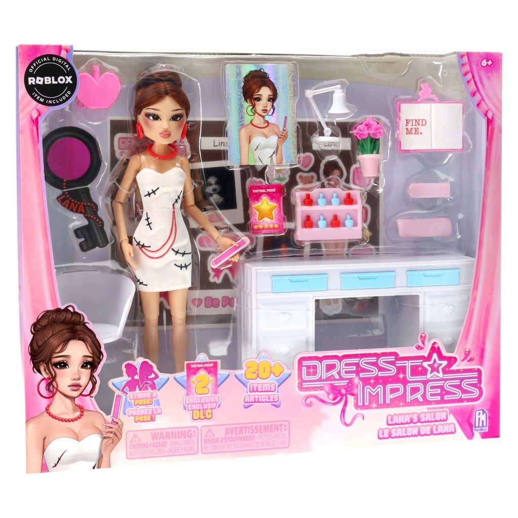 Dress to Impress - Deluxe Fashion Doll Lana Salon Set