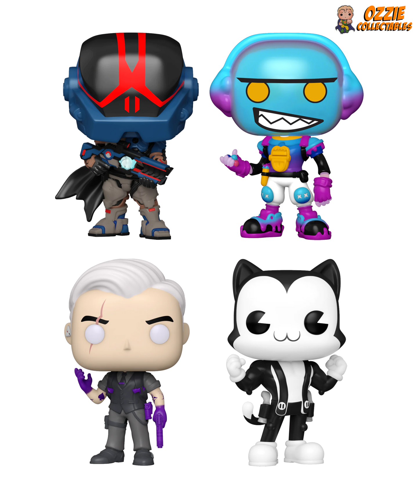 Fortnite 2023 Bundle - 4 POP! Vinyls
