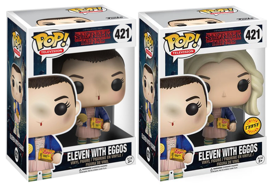 Stranger Things - Eleven with Eggos Pop! Vinyl Chase Bundle