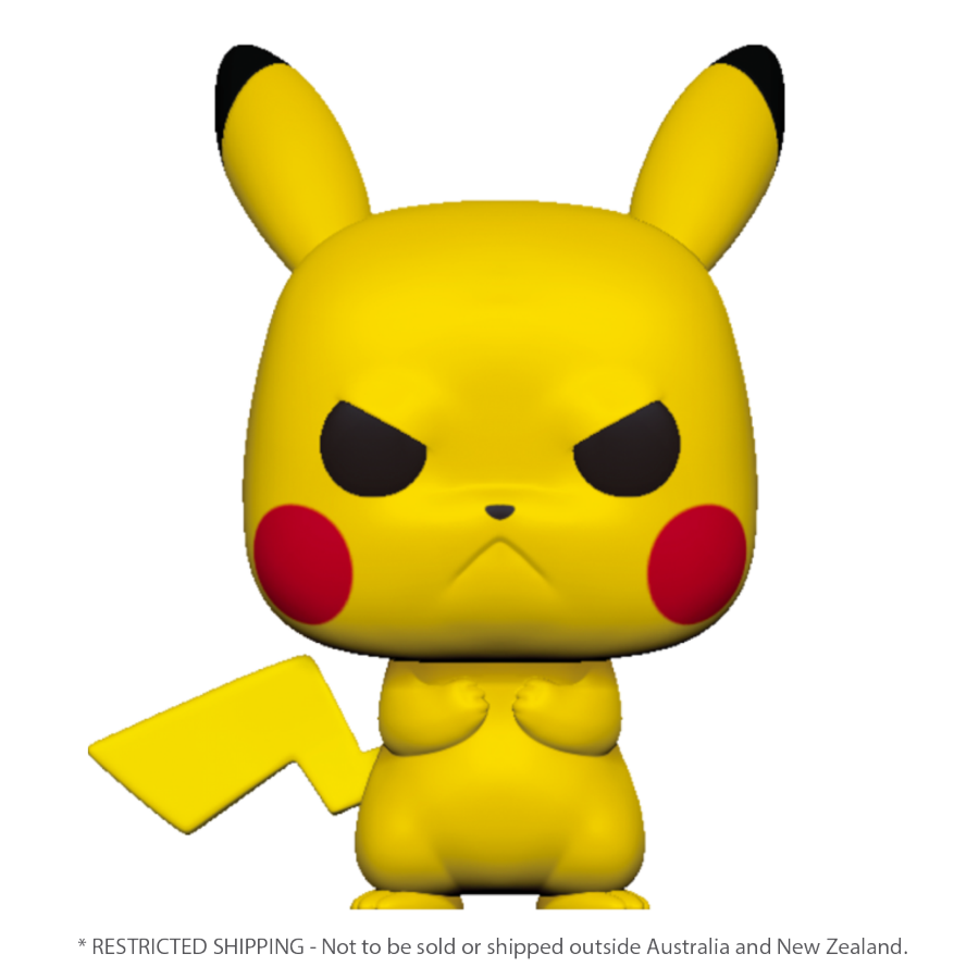 Pokemon - Pikachu Grumpy Pop! Vinyl