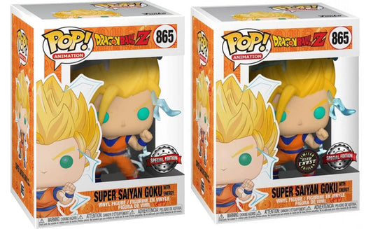 Dragon Ball Z - Goku Super Saiyan 2 US Exclusive Pop! Vinyl Chase Bundle