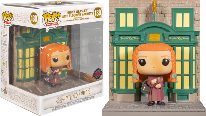 Harry Potter - Ginny at Flourish & Blotts Diagon Alley US Exclusive Pop! Deluxe