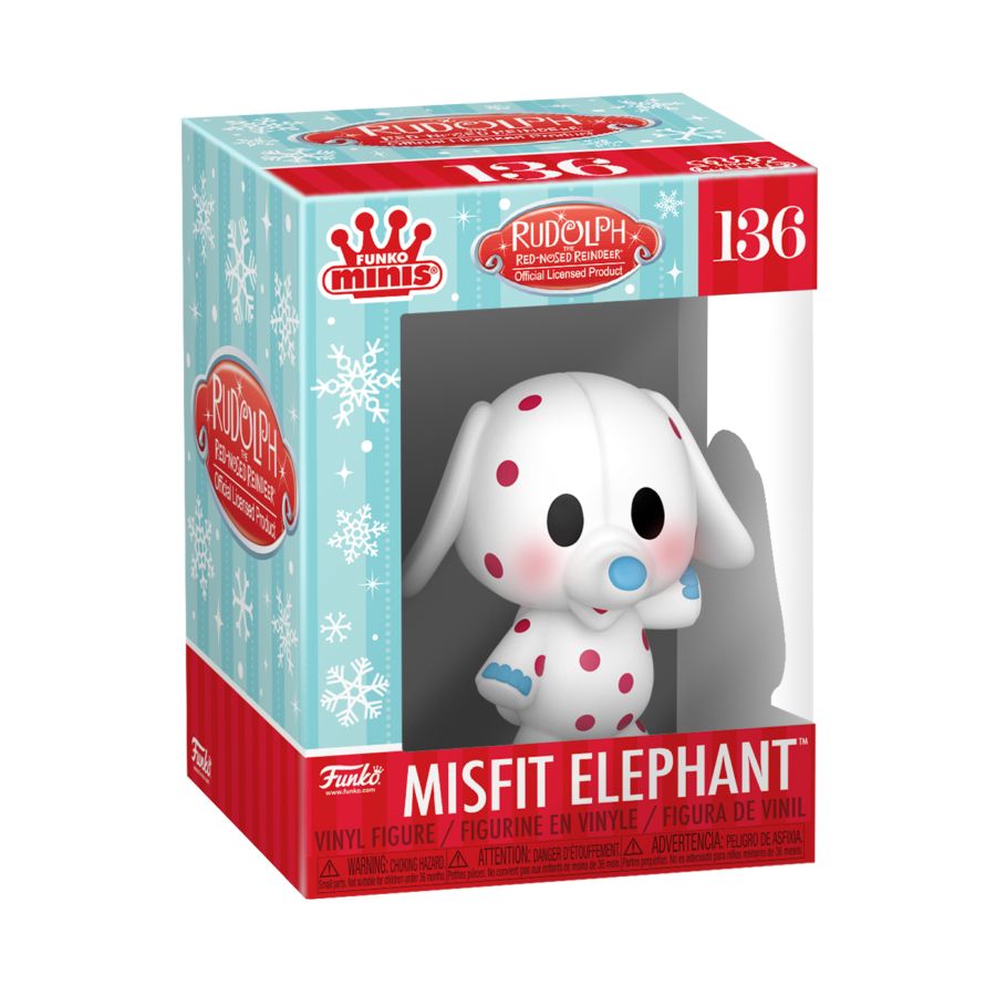 Rudolph the Red-Nosed Reindeer - Mini Vinyl Figures (12ct)