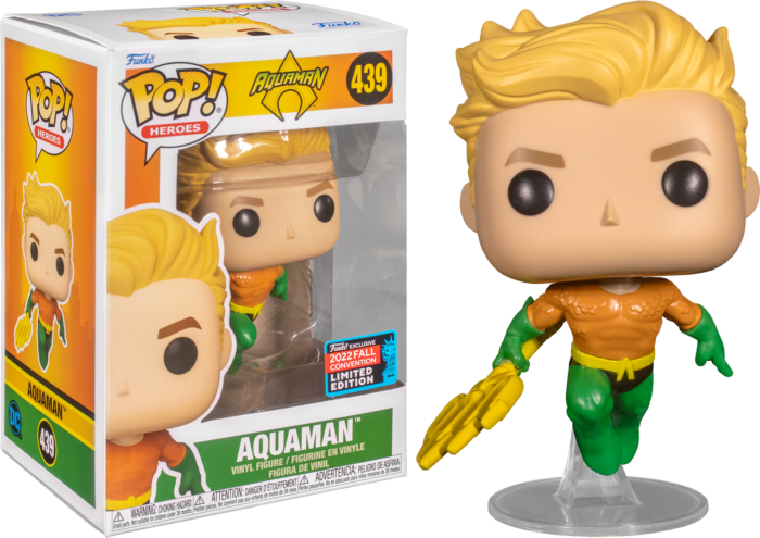 DC - Aquaman NYCC 2022 Fall Convention Exclusive Pop! Vinyl