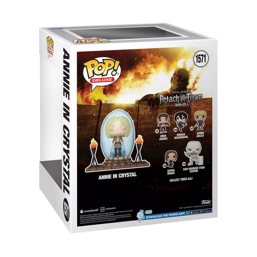 Attack on Titan - Annie in crystal US Exclusive Pop! Deluxe
