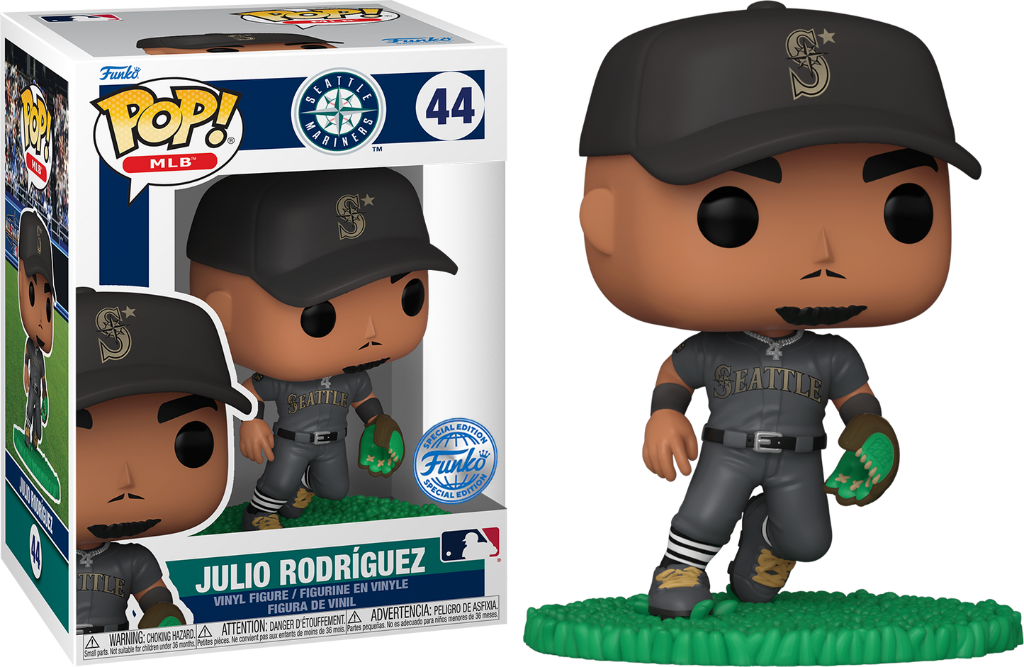 MLB: Baseball - Julio Rodriguez (All Star) Seattle Mariners Pop! Vinyl #44