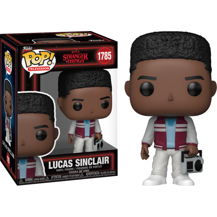 Stranger Things - Lucas Sinclair with Boombox Pop! Vinyl