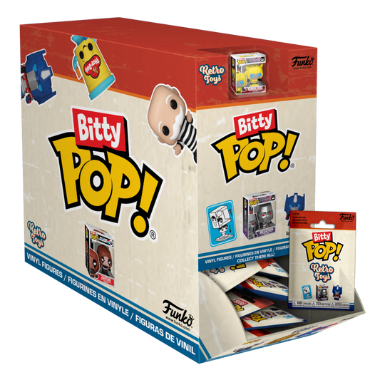 Retro Toys - Bitty Pop! Blind Bag Assortment (Display of 32)