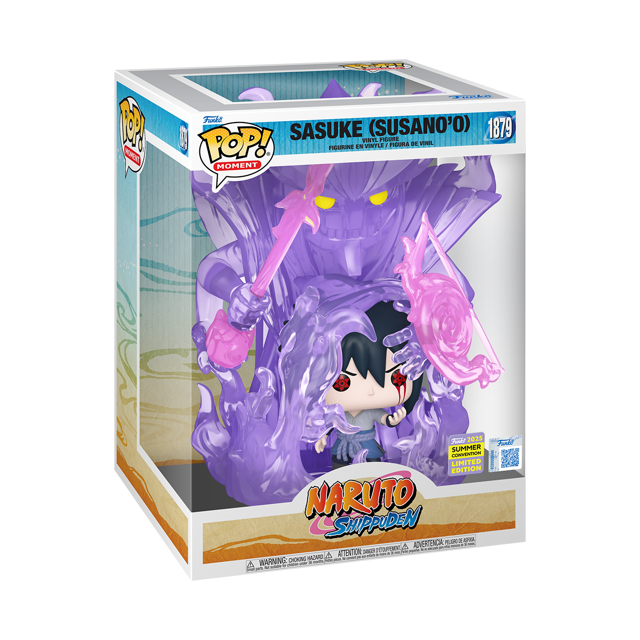 Naruto - Sasuke (Susano’o) SDCC 2025 Summer Convention Exclusive Pop! Moment